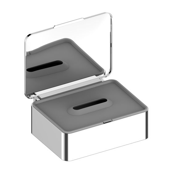 Keuco Plan Feuchtpapierbox, 145x102x43mm, Verchromt, 14967010001