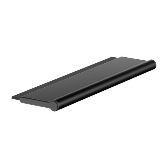 Keuco Glasabzieher, Schwarz-matt, 19959370001