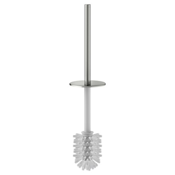 Keuco Toilettenbürste mit Griff und Deckel Edelstahl-finish/Weiß