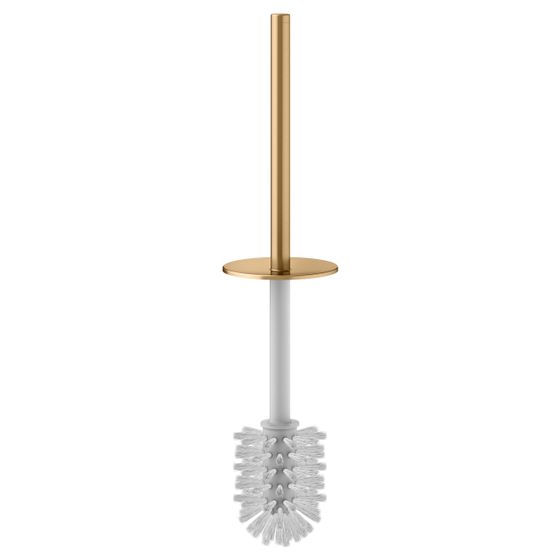 Keuco Toilettenbürste für 11564, Messing gebürstet/Weiß