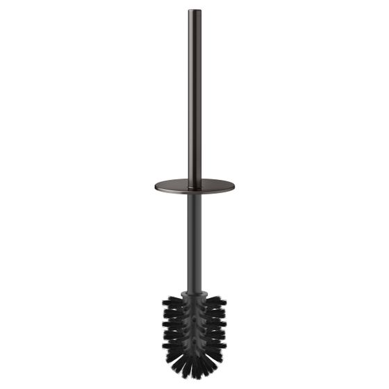 Keuco Toilettenbürste für 11564, Titanschwarz gebürstet/Schwarz