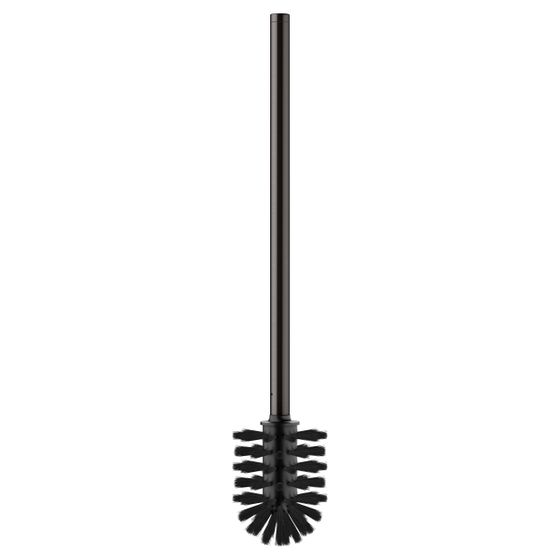Keuco Toilettenbürste für 11164, Titanschwarz gebürstet/Schwarz