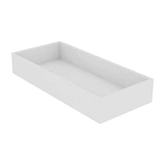 KEUCO Aufbewahrungsbox Edition 11 31300, 190 x 70 x 413 mm, weiß