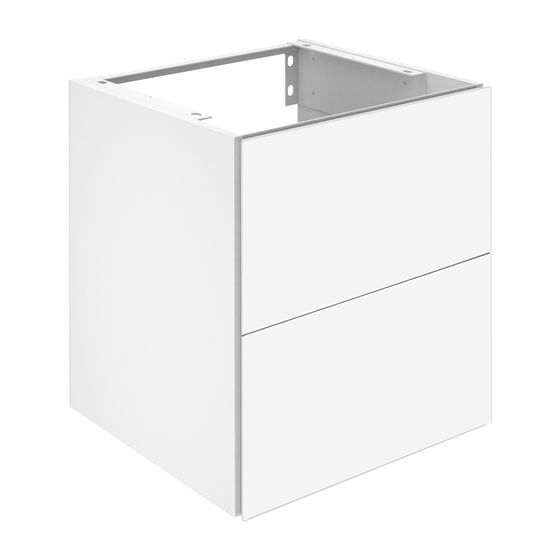 Keuco X-Line Waschtischunterbau, 1000x400x490mm, 2-türig unterfahrbar, Trüffel, 33199140000