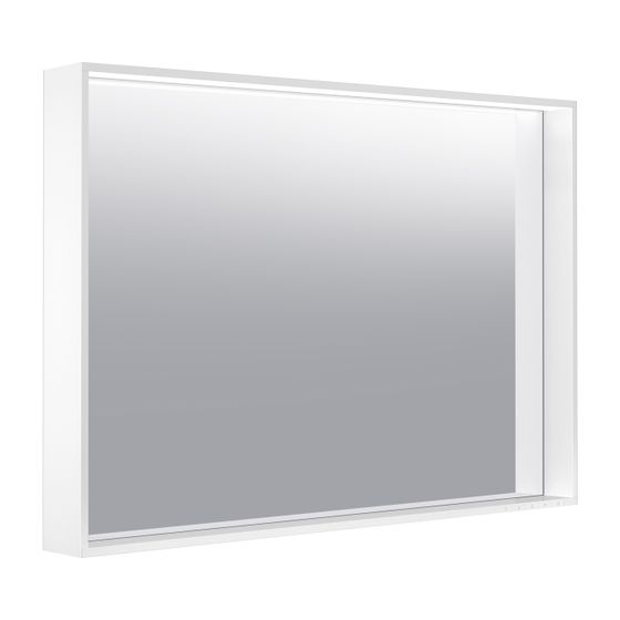 KEUCO Lichtspiegel X-Line 33297, weiß. 1000x700x105mm