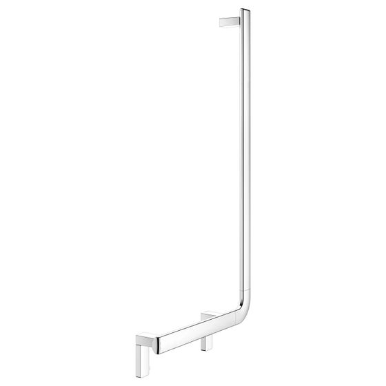 Keuco Axess Winkelgriff 90 Grad rechts, 520/1090mm, mit 2x Befestigungsset 1, Verchromt, 35006011001