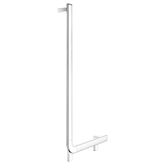 Keuco Axess Winkelgriff 90 Grad links, 520/1090mm, mit 2x Befestigungsset 1, Verchromt, 35006011002