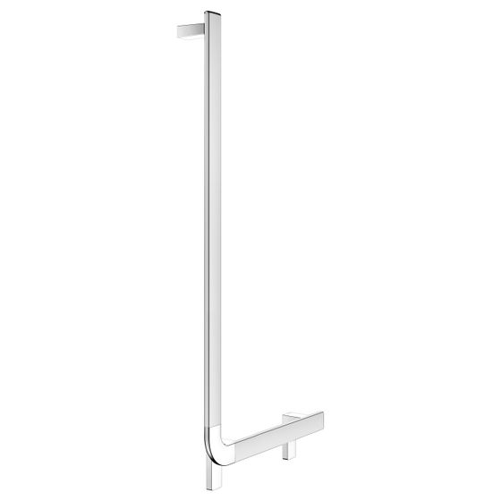 Keuco Axess Winkelgriff 90 Grad links, 520x1090mm, mit 2x Befestigungsset 1, Silber eloxiert, 35006171002
