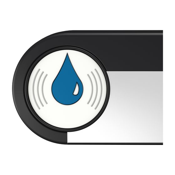 Keuco Axess Funk-WC-Spülauslösung für Stützklappgriff 35003, Batteriebetrieb, Schwarz, 35090000137