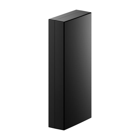 Keuco Care Abdeckplatte für 35003, Schwarz-matt, 35103370000