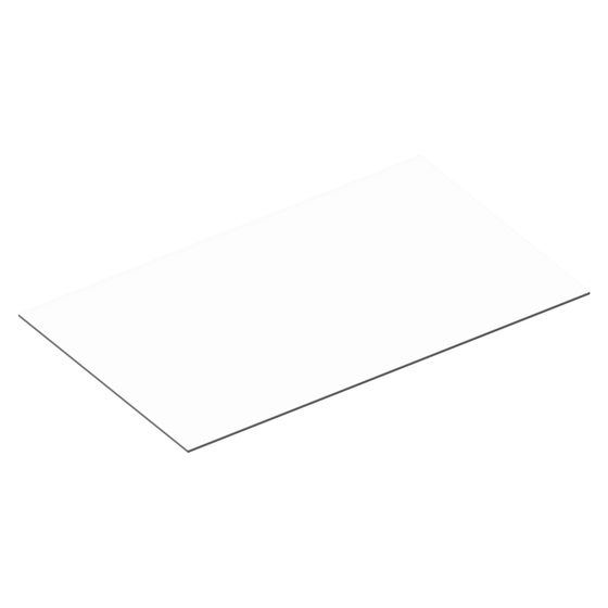 Keuco Abdeckplatte für Edition 11 Art, 800x4x483mm, Glas Weiß, 49031300800
