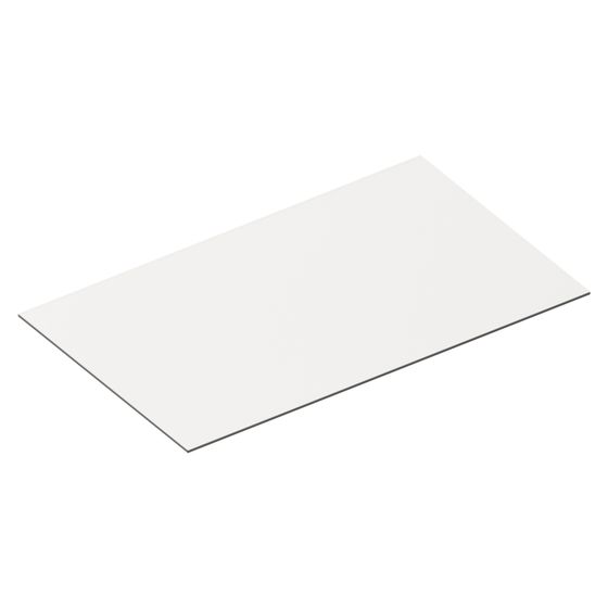 Keuco Abdeckplatte für Edition 11 Art, 800x4x483mm, Glas Weiß satiniert, 49031310800