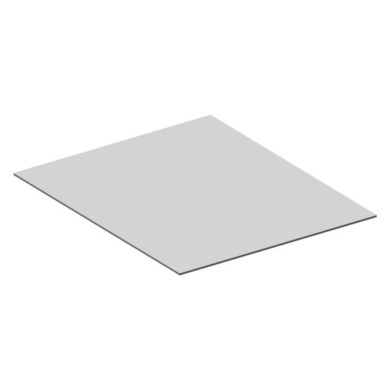 Keuco Abdeckplatte für Edition 11 Art, 400x4x483mm, Glas Manhattan, 49031350400