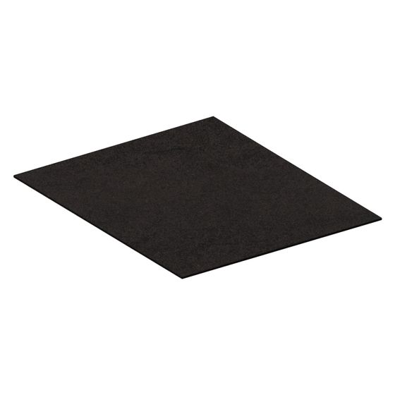 Keuco Abdeckplatte für Edition 11 Art, 400x4x483mm, Keramik Basalt, 49031820400