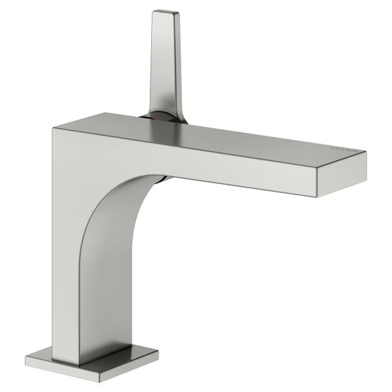 Keuco Edition 11 Einhebel-Waschtischmischer 110, 1-Loch, ohne Zugstangen-Ablaufgarnitur, Ausladung 136mm, Edelstahl-finish