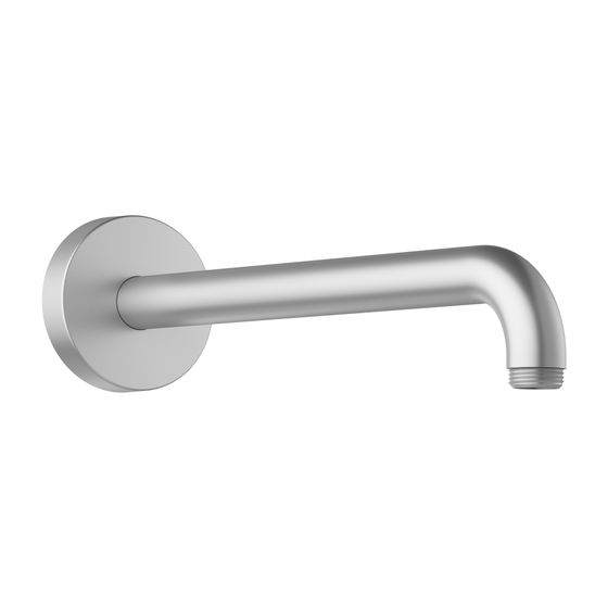 KEUCO Brausearm Elegance 51688, Wandanschluss, 300 mm, Aluminium-finish