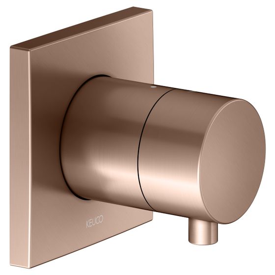 Keuco Ixmo Absperrventil Unterputz für 1&nbsp;Verbraucher Ixmo Comfort, Rosette eckig, G 1/2