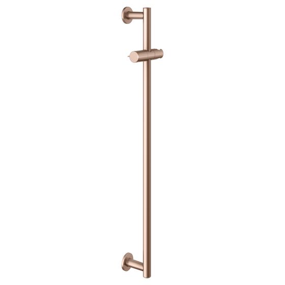 Keuco Ixmo Brausestange rund, mit Brauseschieber 855mm, Rotgold gebürstet, 59585290901