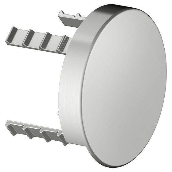 Keuco Abdeckblende rund für Rohrunterbrecher, D 90mm, Edelstahl-finish, 59949060001