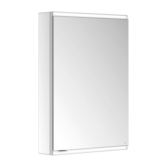KEUCO Royal Modular 2.0 Spiegelschrank, beleuchtet, 80001, Wandvorbau 1 Steckdose 600x700x160mm