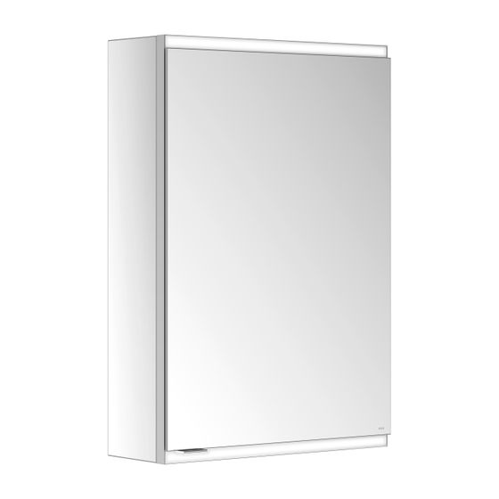 KEUCO Royal Modular 2.0 Spiegelschrank, beleuchtet, 80011, Wandvorbau 1 Steckdose 500x700x160mm