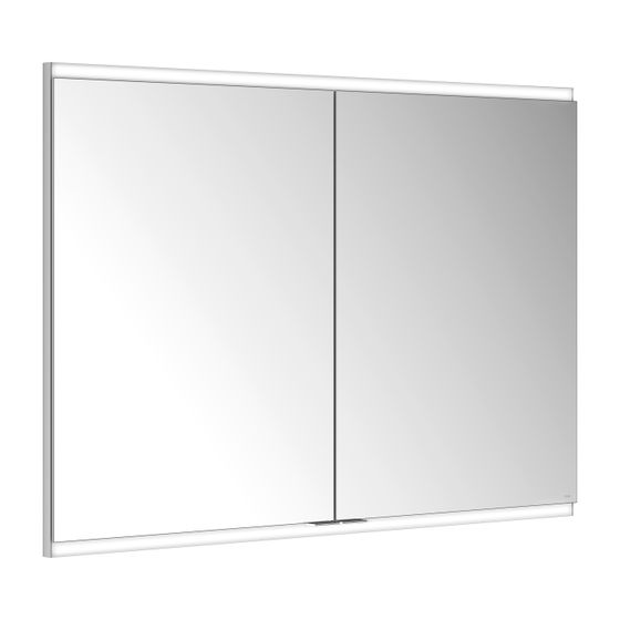KEUCO Royal Modular 2.0 Spiegelschrank, beleuchtet, 80021, Einb. 2 Steckdosen 1050x700x120mm