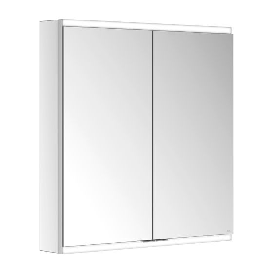 KEUCO Royal Modular 2.0 Spiegelschrank, beleuchtet, 80021, Wandvorbau 700x700x120mm