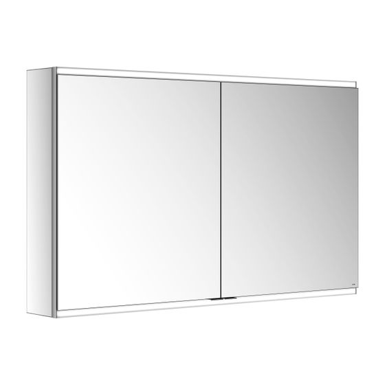KEUCO Royal Modular 2.0 Spiegelschrank, beleuchtet, 80021, Wandvorbau 1200x700x160mm