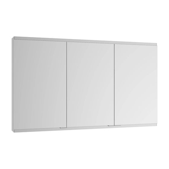 KEUCO Royal Modular 2.0 Spiegelschrank, unbeleuchtet 80030, Wandvorbau 2 Steckdosen 900x700x120mm