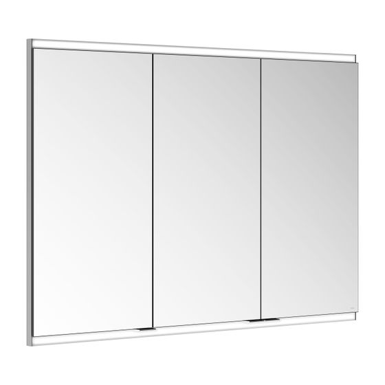 KEUCO Royal Modular 2.0 Spiegelschrank, beleuchtet, 80031, Wandeinbau 1050x700x160mm