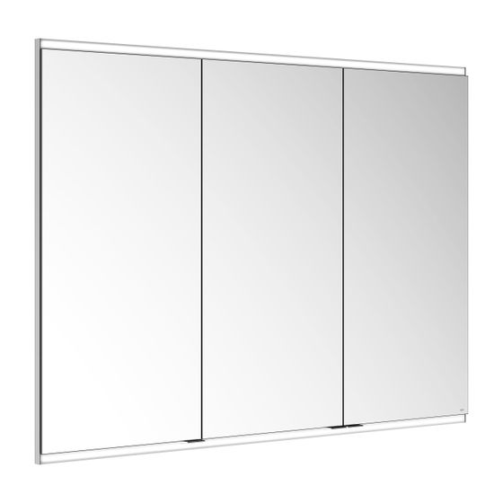 KEUCO Royal Modular 2.0 Spiegelschrank, beleuchtet, 80031, Wandeinbau 1 Steckdose USB 1300x900x120mm