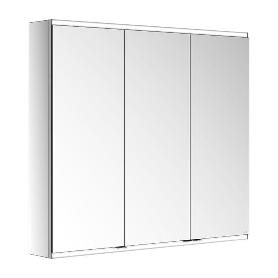 KEUCO Royal Modular 2.0 Spiegelschrank, beleuchtet, 80031, Wandvorbau 1050x900x160mm