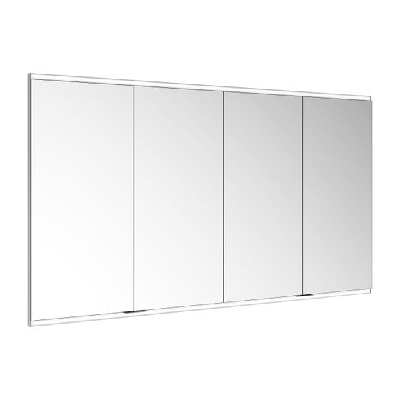 KEUCO Royal Modular 2.0 Spiegelschrank, DALI 80042, Wandeinbau 2 Steckdosen USB 1800x900x160mm