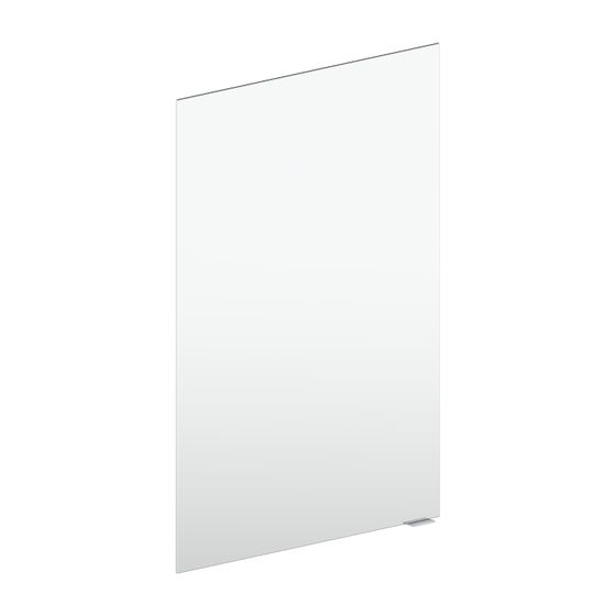 KEUCO S-Tür RM 2.0 Ersatzteil Spiegelschrank 90101 Anschl. li. mit Griff + Logo 600x856mm