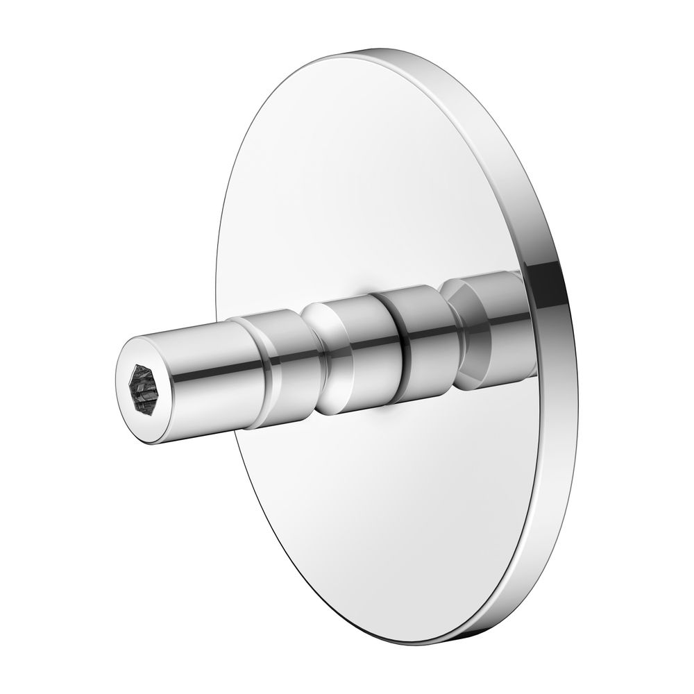 Keuco Klebe-Set 5 für 12801, 12814, mit runder Rosette, Verchromt, 04994000501... KEUCO-04994000501 4017214904624 (Abb. 3)