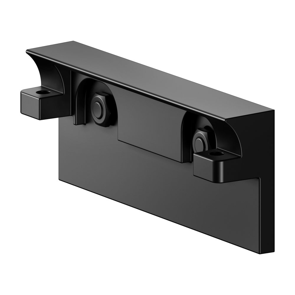Keuco Klebe-Set 8 für 12862, 12873, mit Wandanbindung, Schwarz matt, 04994370800... KEUCO-04994370800 4017214918485 (Abb. 2)