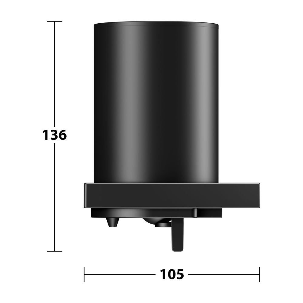 Keuco Edition 11 Lotionspender, 180ml, 0,5ml/Hub, mit Metall Stülpbecher, Halter und... KEUCO-11152379000 4017214941421 (Abb. 8)