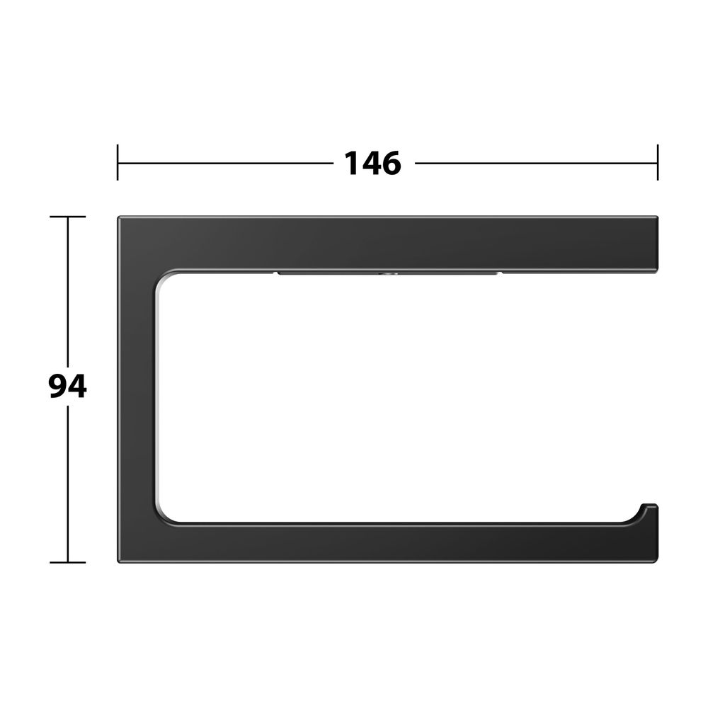 Keuco Edition 11 Toilettenpapierhalter schwenkbar, offene Form, mit Befestigungsset,... KEUCO-11162370000 4017214941452 (Abb. 7)