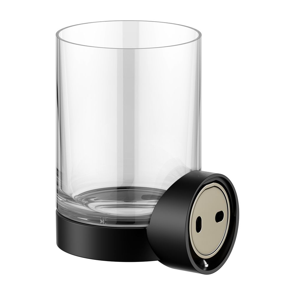 Keuco Collection Reva Glashalter, Echtkristall-Glas, Schwarz-matt, 12850379000... KEUCO-12850379000 4017214966745 (Abb. 12)