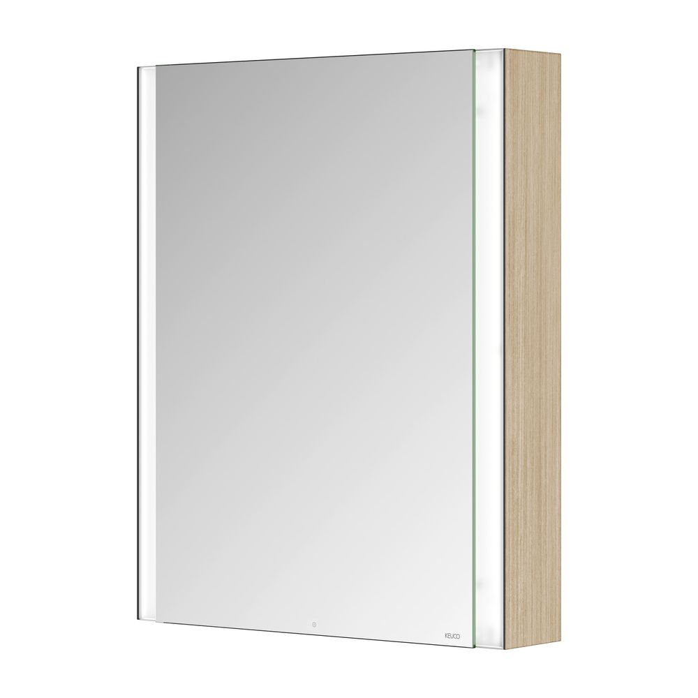 Keuco Somaris Spiegelschrank Wandvorbau 1-türig, Anschlag rechts, mit 1 Steckdose, 6... KEUCO-14501851100 4017214974092 (Abb. 4)