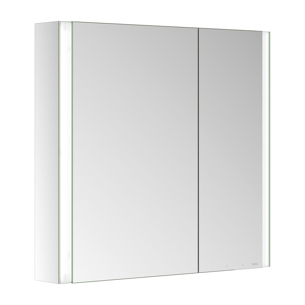 Keuco Somaris Spiegelschrank Wandvorbau 2-türig asymmetrisch, mit Heizung und 1 Stec... KEUCO-14502002201 4017214974344 (Abb. 5)
