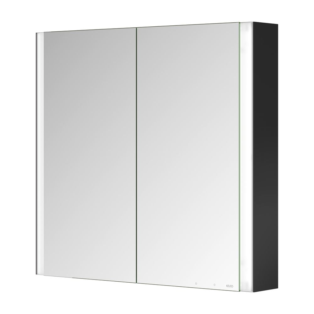 Keuco Somaris Spiegelschrank Wandvorbau 2-türig, mit Spiegelheizung und 1 Steckdose,... KEUCO-14502372101 4017214974283 (Abb. 4)