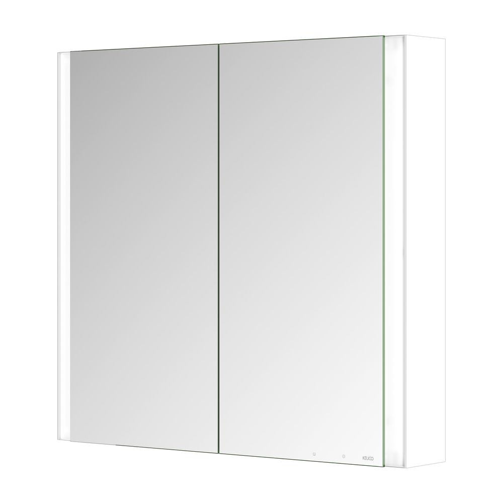Keuco Somaris Spiegelschrank Wandvorbau 2-türig, mit Spiegelheizung und 1 Steckdose,... KEUCO-14502512101 4017214974368 (Abb. 4)