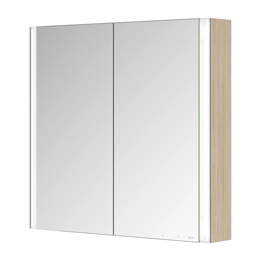 Keuco Somaris Spiegelschrank Wandvorbau 2-türig, mit Spiegelheizung und 1 Steckdose,... KEUCO-14502852101 4017214974245 (Abb. 4)
