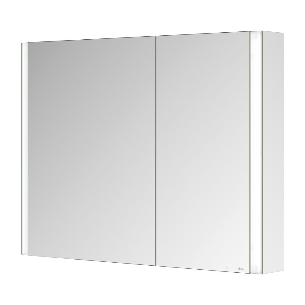 Keuco Somaris Spiegelschrank Wandvorbau 2-türig asymmetrisch, mit Heizung und 1 Stec... KEUCO-14503002201 4017214974504 (Abb. 4)