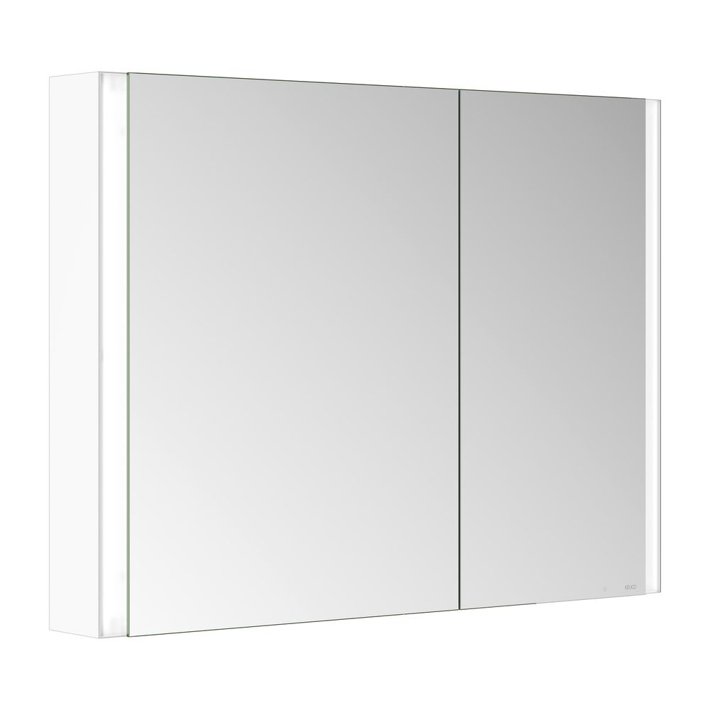 Keuco Somaris Spiegelschrank Wandvorbau 2-türig asymmetrisch, mit 1 Steckdose, 1000x... KEUCO-14503512200 4017214974559 (Abb. 5)