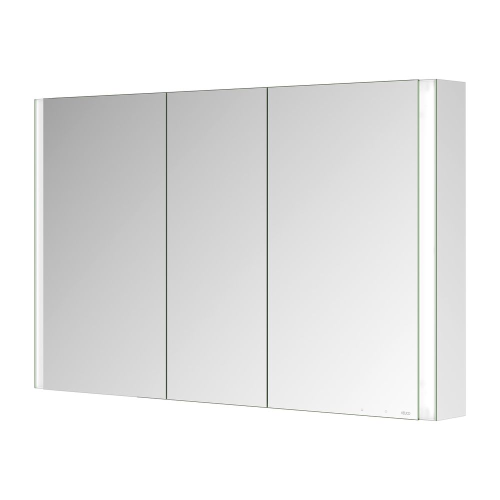 Keuco Somaris Spiegelschrank Wandvorbau 3-türig, mit Spiegelheizung und 2 Steckdosen... KEUCO-14504003101 4017214974603 (Abb. 4)