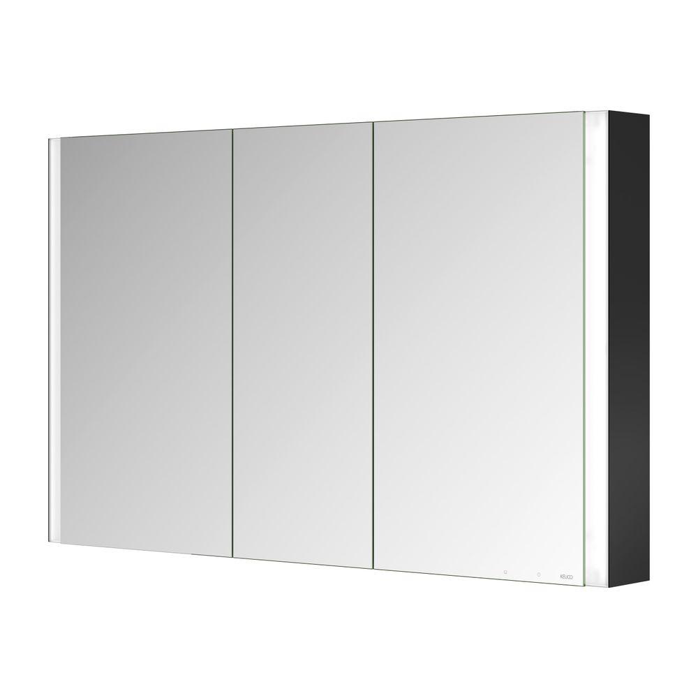 Keuco Somaris Spiegelschrank Wandvorbau 3-türig, mit Spiegelheizung und 2 Steckdosen... KEUCO-14504373101 4017214974580 (Abb. 4)