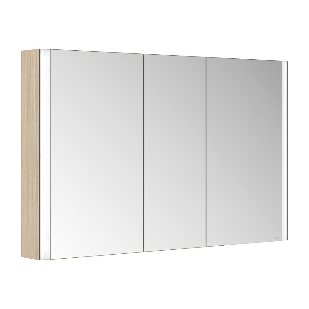 Keuco Somaris Spiegelschrank Wandvorbau 3-türig, mit 2 Steckdosen, 1200x710x128mm, E... KEUCO-14504853100 4017214974573 (Abb. 5)