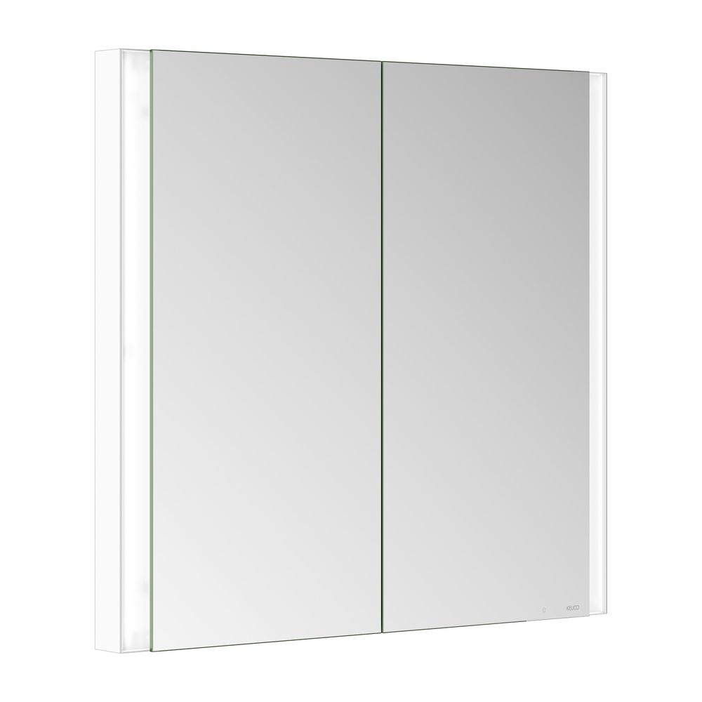 Keuco Somaris Spiegelschrank Wandeinbau 2-türig, mit 1 Steckdose, 800x710x115mm, Wei... KEUCO-14512512100 4017214974931 (Abb. 5)